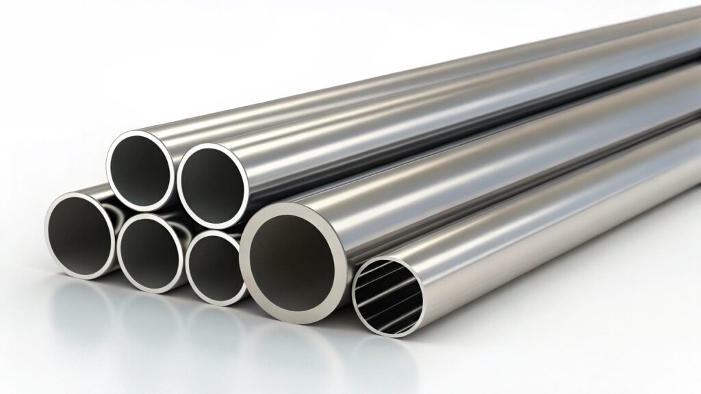 A person easily holding a large aluminum forged ring in one hand.